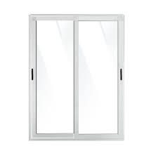 PUERTAS DE CORREDERA ALUMINIO Y CRISTAL 1.80 X 2.10