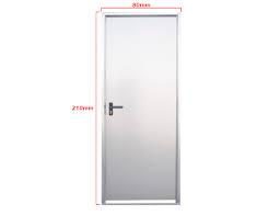 PUERTA 80X210 GALVANIZADA LAQUEADA