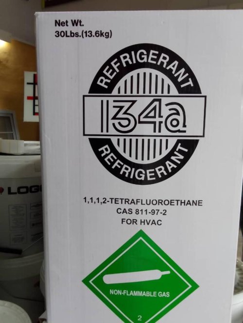 Refrigerante R134a (1,1,1,2-Tetrafluoroetano) - Cilindro 30 LBS (13.6 KG)